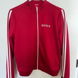 Women’s Guess Red Zip-Up Jacket